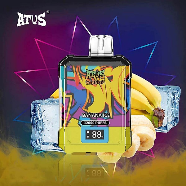 ATVS 12000 Puffs Disposable Vape 3Nicotine 12Flavors Digital screen E Cigarettes in stock - Image 4
