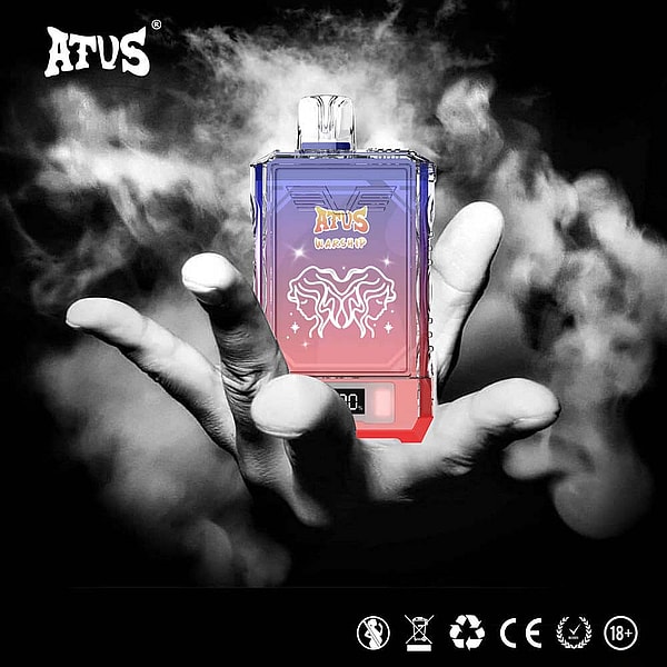 ATVS 18000 Puffs Disposable Vape 3Nicotine 12Flavors Digital screen E Cigarettes in stock - Image 3