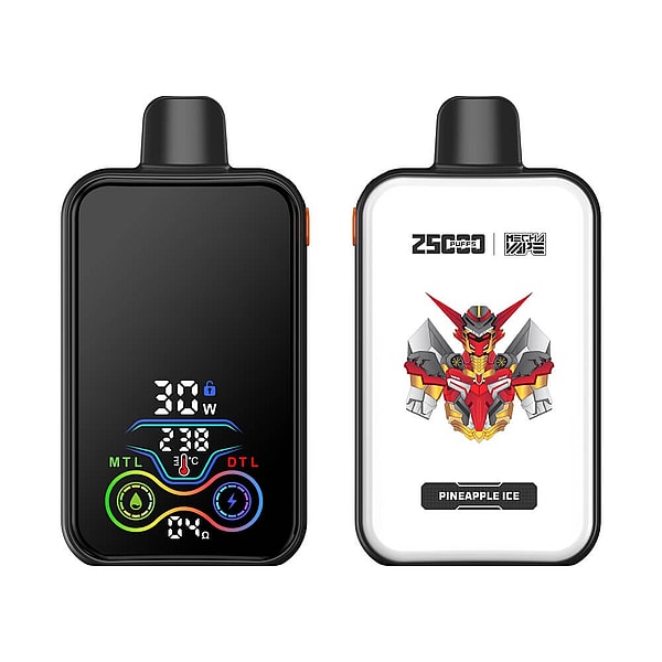 ATVS 25000 Puffs Disposable Vape 3Nicotine 15Flavors Digital screen E Cigarettes free shipping - Image 5