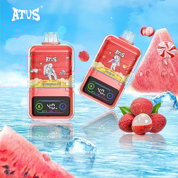 ATVS 30000 Puffs Disposable Vape 3Nicotine 12Flavors Digital screen E Cigarettes in stock - Image 6