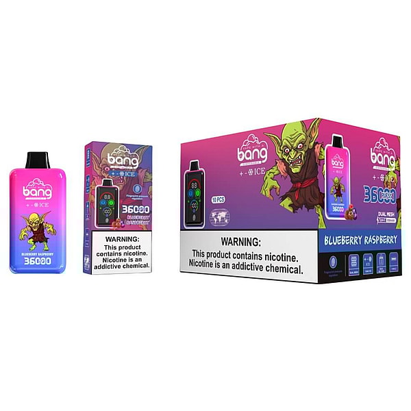 BANG 36000 Puffs Disposable Vape 4Nicotine 12Flavors in stock Digital screen E Cigarettes - Image 8