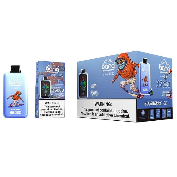 BANG 36000 Puffs Disposable Vape 4Nicotine 12Flavors in stock Digital screen E Cigarettes - Image 7