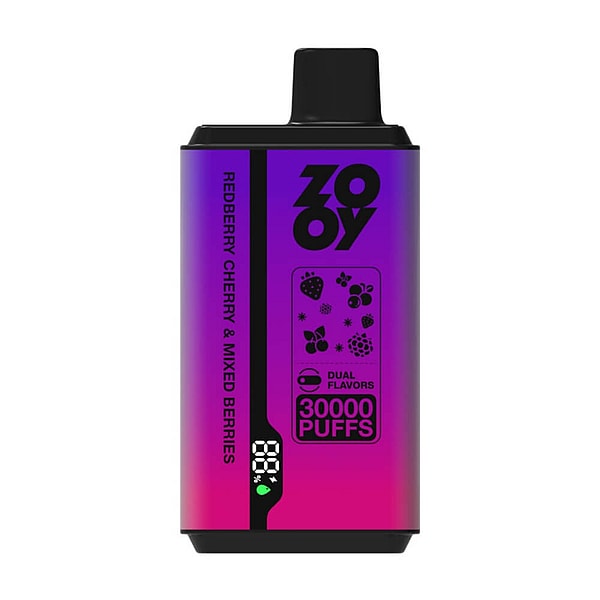 ZOOY twins 30000 Puffs Disposable Vape 4Nicotine 10Flavors Digital screen E Cigarettes - Image 2