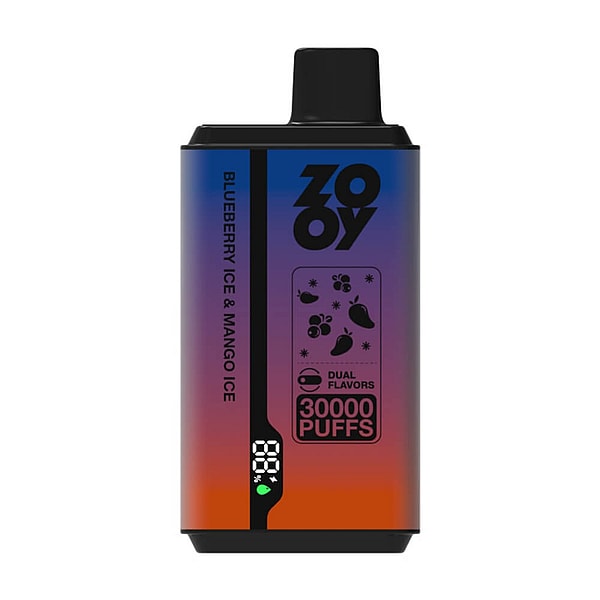 ZOOY twins 30000 Puffs Disposable Vape 4Nicotine 10Flavors Digital screen E Cigarettes - Image 3