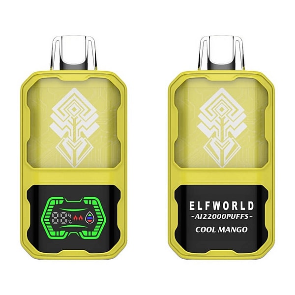 ELFWORLD AI22000 Puffs Disposable Vape Type-C Rechargable 10Flavors 26ml mesh coil E Cigarette free shipping - Image 6