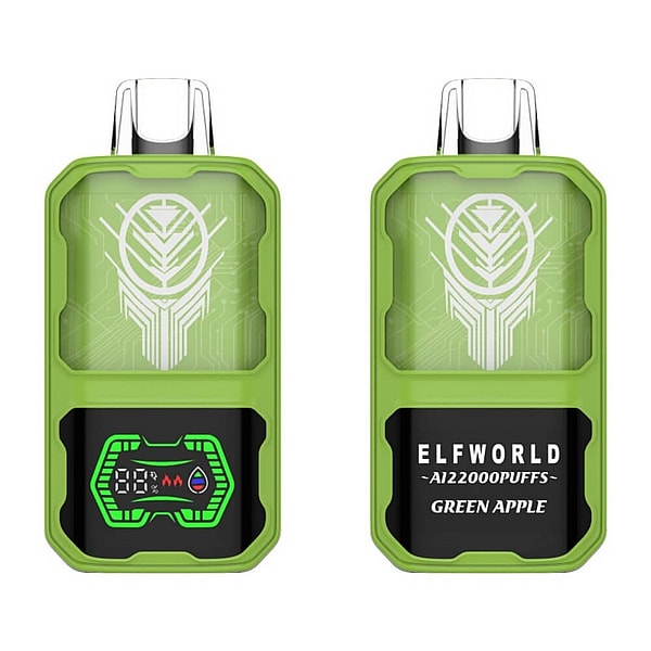 ELFWORLD AI22000 Puffs Disposable Vape Type-C Rechargable 10Flavors 26ml mesh coil E Cigarette free shipping - Image 8