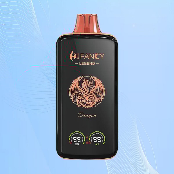 HIFANCY 20000 Puffs Disposable Vape 4Nicotine 10Flavors Digital screen E Cigarettes - Image 4