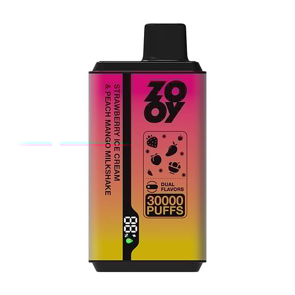 ZOOY twins 30000 Puffs Disposable Vape 4Nicotine 10Flavors Digital screen E Cigarettes - Image 4