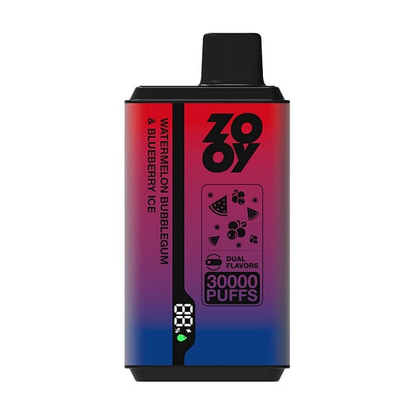 ZOOY twins 30000 Puffs Disposable Vape 4Nicotine 10Flavors Digital screen E Cigarettes - Image 5