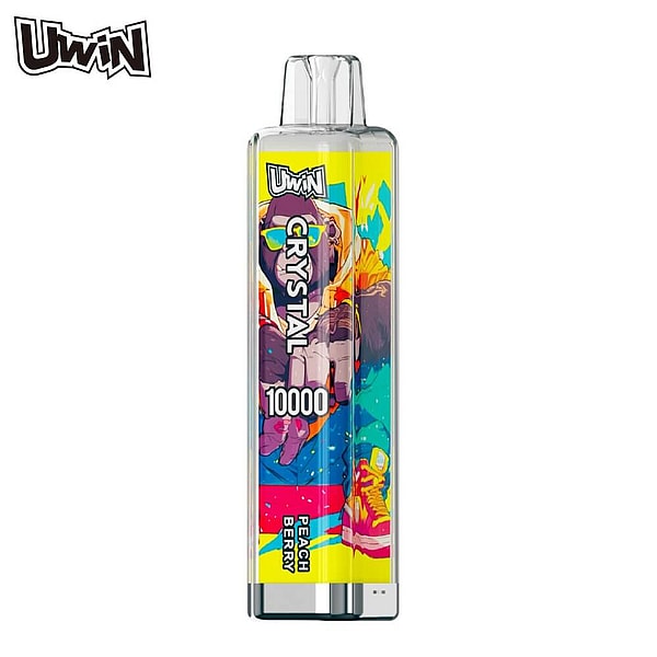 Uwin crystal 10000 Puffs Disposable Vape Type-C 15Flavors 18ml mesh coil E Cigarette free shipping - Image 7