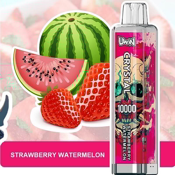 Uwin crystal 10000 Puffs Disposable Vape Type-C 15Flavors 18ml mesh coil E Cigarette free shipping - Image 5