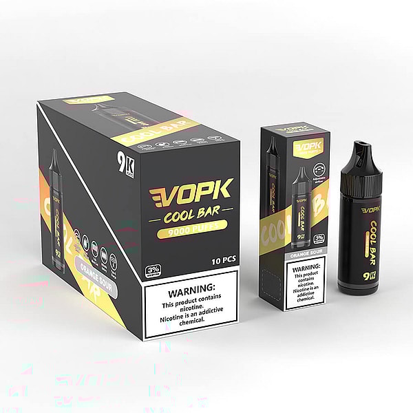 VOPK COOL BAR 9000 Puffs Disposable Vape 3Nicotine 10Flavors Digital screen E Cigarettes free shipping - Image 7