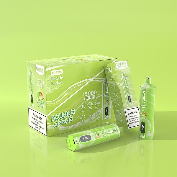 VOPK SHISHA Hookah 15000 Puffs Disposable Vape 0%2%5% 10Flavors Digital screen E Cigarettes - Image 5