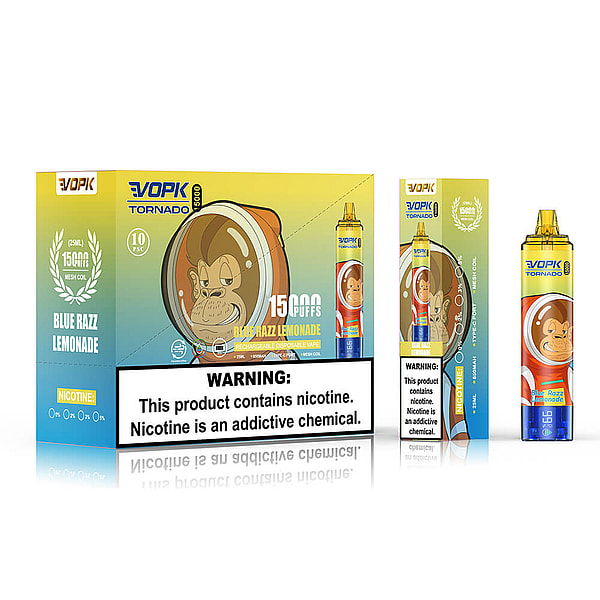 VOPK TORNADO 15000 Puffs Disposable Vape 3Nicotine 10Flavors Digital screen E Cigarettes in stock - Image 4