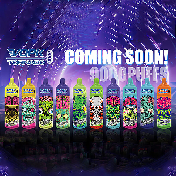VOPK TORNADO 9000 Puffs Disposable Vape 0%2%5% 10Flavors Digital screen E Cigarettes in stock - Image 3
