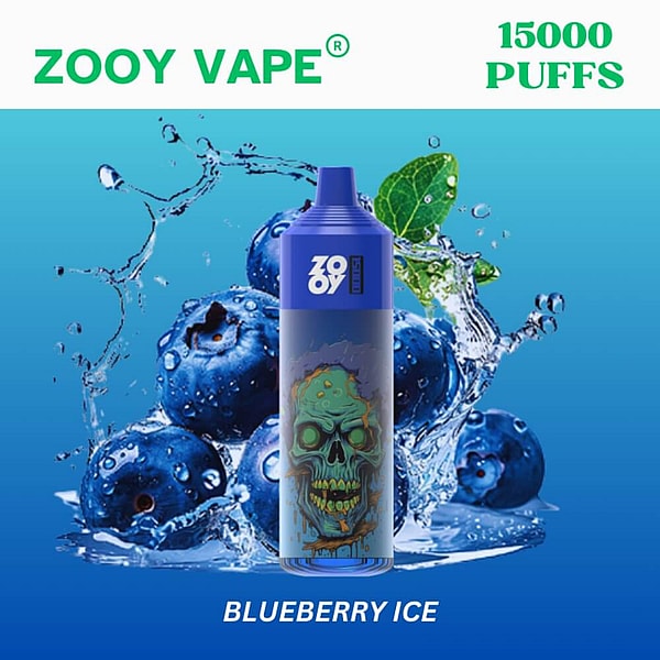 ZOOY king 15000 Puffs Disposable Vape 4Nicotine 12Flavors Digital screen E Cigarettes - Image 3