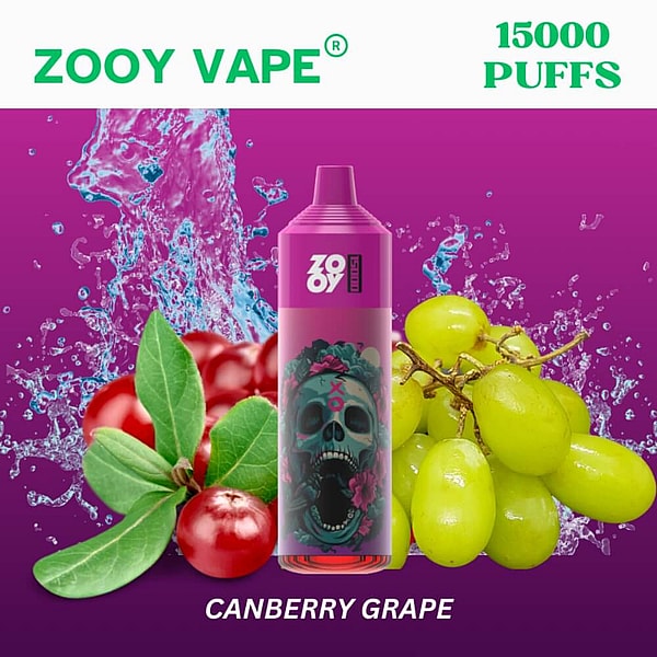ZOOY king 15000 Puffs Disposable Vape 4Nicotine 12Flavors Digital screen E Cigarettes - Image 2