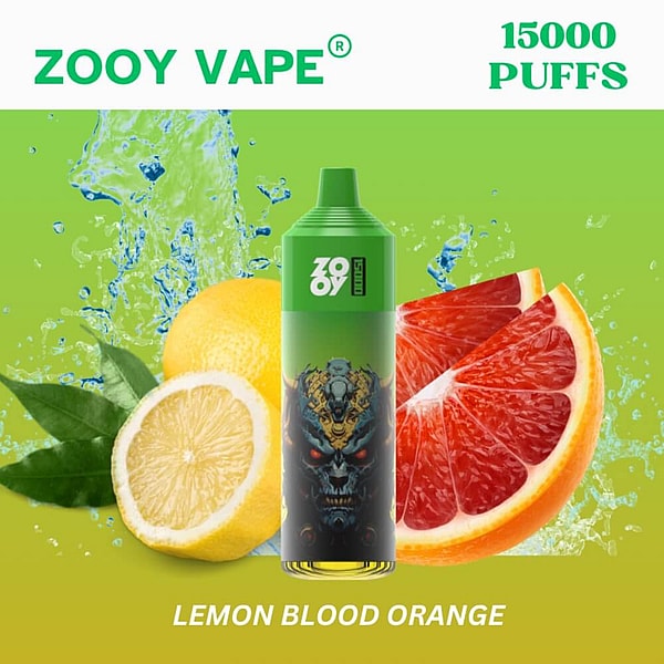 ZOOY king 15000 Puffs Disposable Vape 4Nicotine 12Flavors Digital screen E Cigarettes - Image 5