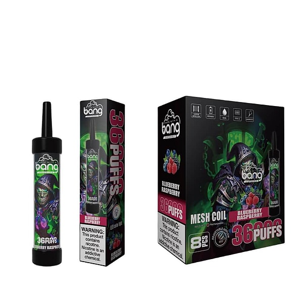 BANG shisha 36000 Puffs Disposable Vape 0%2%5%Nicotine 12Flavors mesh coil Prefilled pod E Cigarettes - Image 5