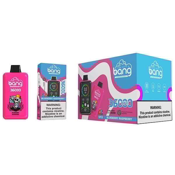 bang 36000 puffs Disposable E Cigarette 0%2%5%Nicotine LED display Fingerprint pressure regulationpen 12Flavors - Image 7