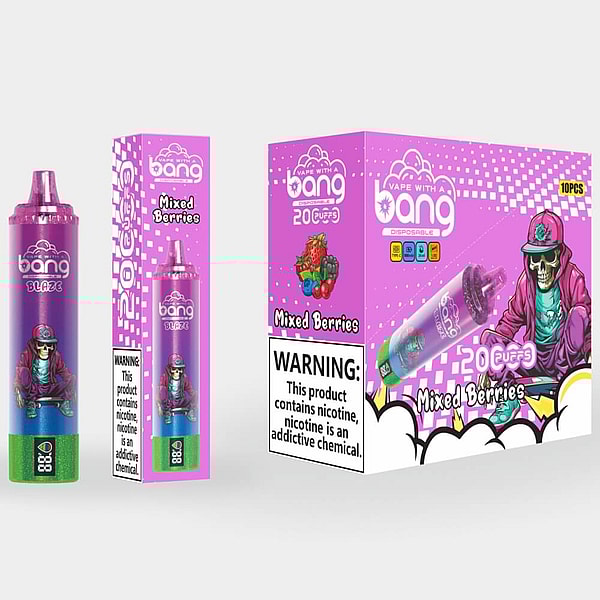 BANG tornado 20000 Puffs Disposable Vape 0%2%5% in stock 12Flavors Digital screen E Cigarettes - Image 6