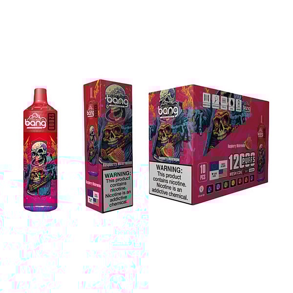 BANG tornado 12000 Puffs Disposable E Cigarettes 2%5%Nicotine 20Flavors Digital screen Vape pod - Image 2