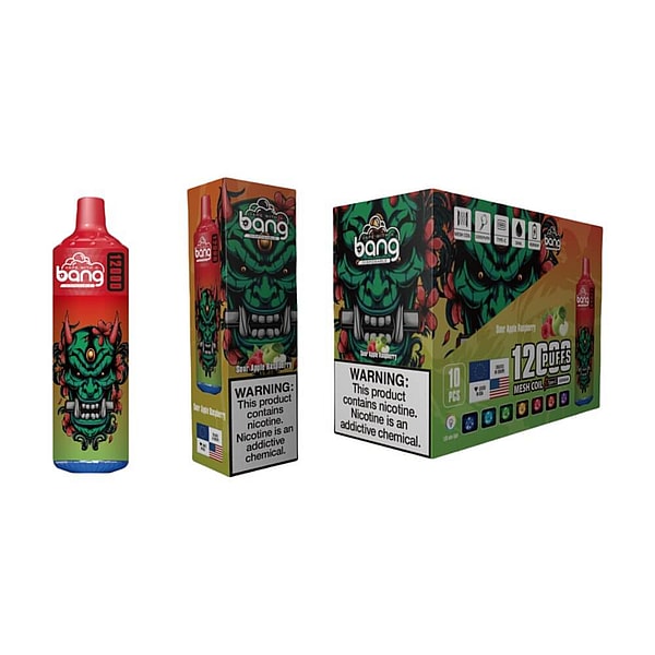 BANG tornado 12000 Puffs Disposable E Cigarettes 2%5%Nicotine 20Flavors Digital screen Vape pod - Image 4