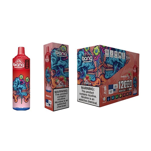 BANG tornado 12000 Puffs Disposable E Cigarettes 2%5%Nicotine 20Flavors Digital screen Vape pod - Image 6