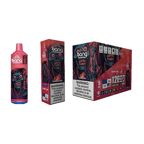 BANG tornado 12000 Puffs Disposable E Cigarettes 2%5%Nicotine 20Flavors Digital screen Vape pod - Image 7
