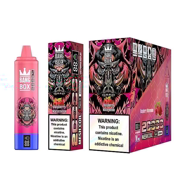 BANG BOX 20000 Puffs Disposable Vape 3Nicotine 12Flavors Digital screen E Cigarettes - Image 6