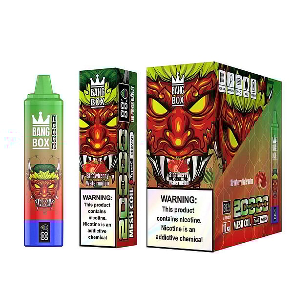 BANG BOX 20000 Puffs Disposable Vape 3Nicotine 12Flavors Digital screen E Cigarettes - Image 8