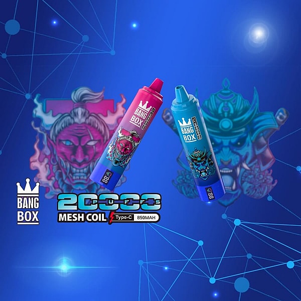 BANG BOX 20000 Puffs Disposable Vape 3Nicotine 12Flavors Digital screen E Cigarettes - Image 2