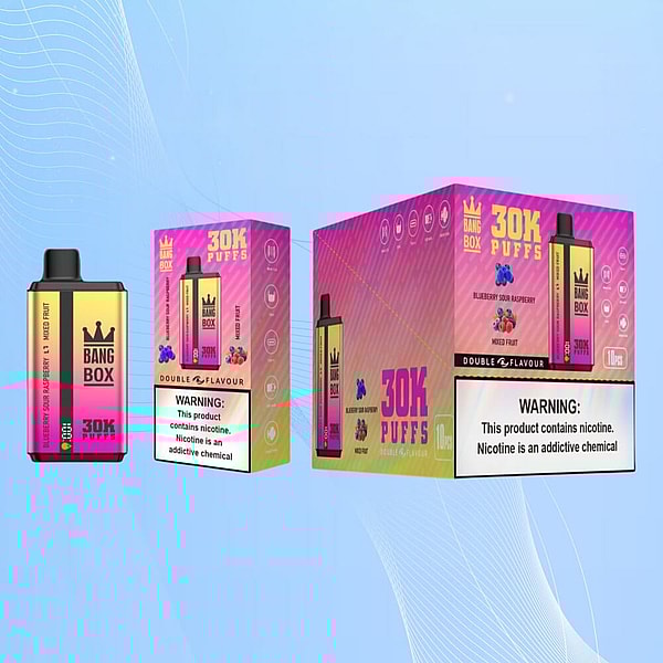BANG BOX 30000 Double flavor Puffs Disposable Vape 3Nicotine 12Flavors Digital screen E Cigarettes - Image 8