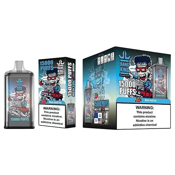 BANG KING 15000 Puffs Disposable Vape pen 0%2%3%5%Nicotine mesh coil 20Flavors E Cigarettes pod - Image 6