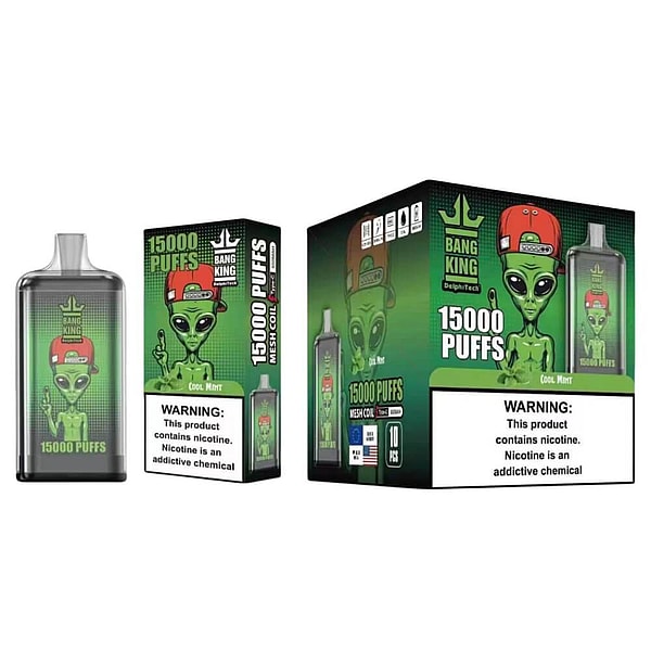 BANG KING 15000 Puffs Disposable Vape pen 0%2%3%5%Nicotine mesh coil 20Flavors E Cigarettes pod - Image 7
