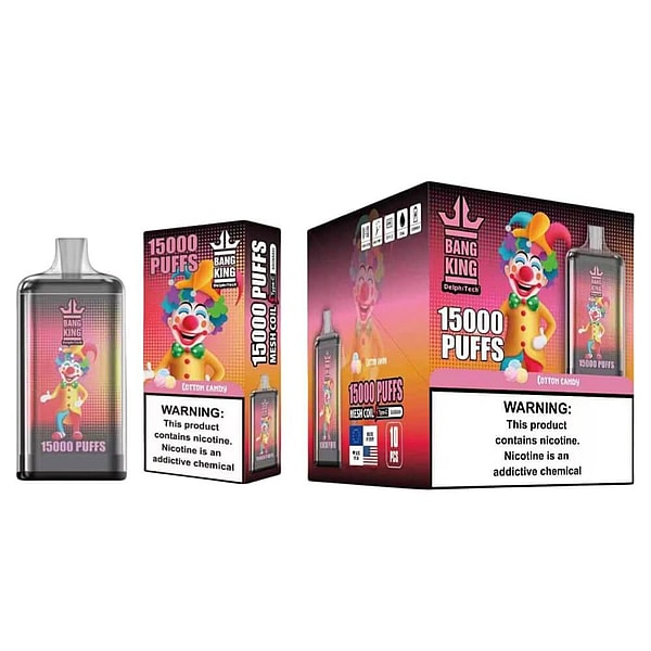 BANG KING 15000 Puffs Disposable Vape pen 0%2%3%5%Nicotine mesh coil 20Flavors E Cigarettes pod - Image 3