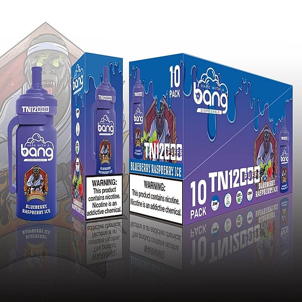 BANG 12000 Puffs Disposable Vape pen 0%2%3%5%Nicotine mesh coil 12Flavors E Cigarettes pod - Image 7
