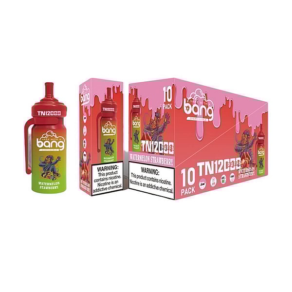 BANG 12000 Puffs Disposable Vape pen 0%2%3%5%Nicotine mesh coil 12Flavors E Cigarettes pod - Image 6