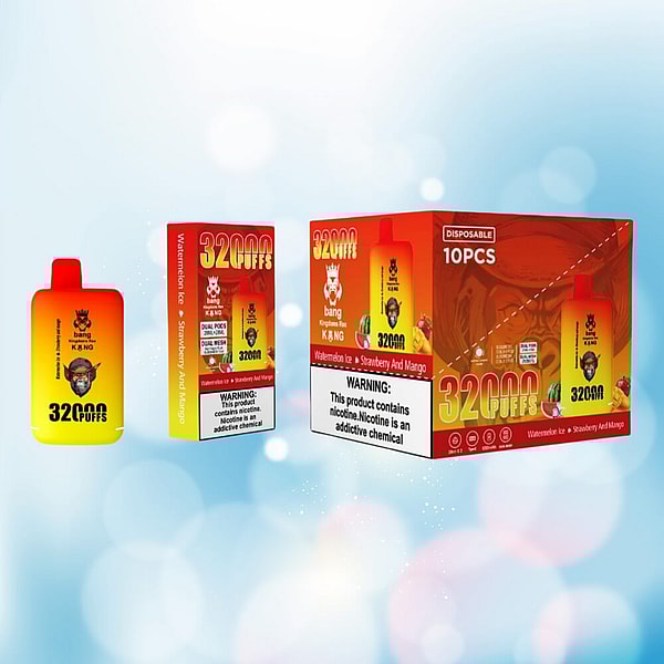 BANG KING 32000 Puffs Vape Type-C Double Flavors Dual pods liquid Disposable E Cigarette in stock - Image 6