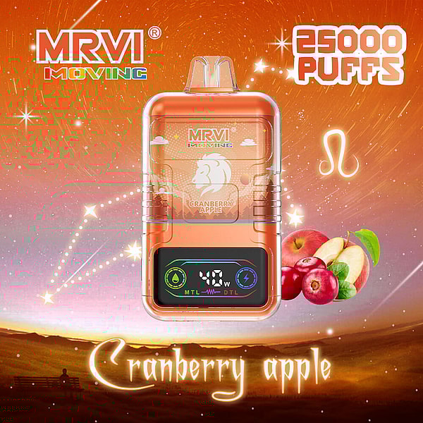 MRVI Moving 25000 Puffs Disposable Vape 4Nicotine 10Flavors Digital screen E Cigarettes - Image 6