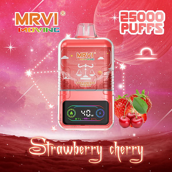 MRVI Moving 25000 Puffs Disposable Vape 4Nicotine 10Flavors Digital screen E Cigarettes - Image 4