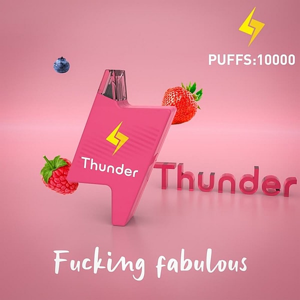 MRVI Thunder 11000 Puffs Disposable Vape 4Nicotine 10Flavors Digital screen E Cigarettes - Image 3