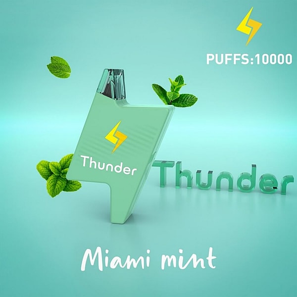 MRVI Thunder 11000 Puffs Disposable Vape 4Nicotine 10Flavors Digital screen E Cigarettes - Image 6