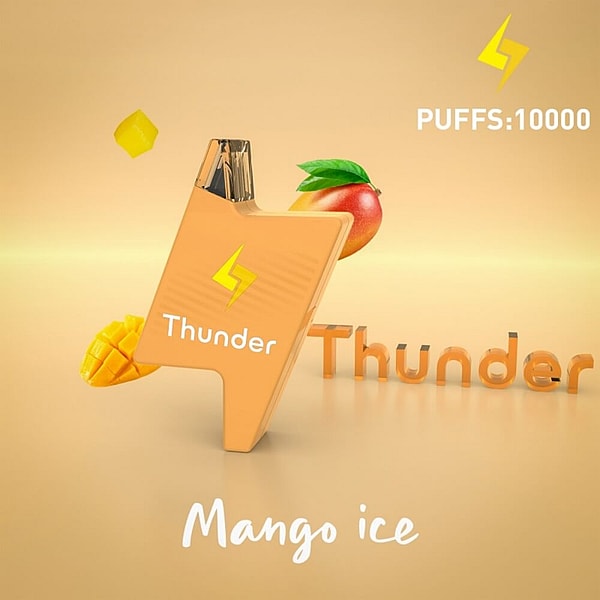 MRVI Thunder 11000 Puffs Disposable Vape 4Nicotine 10Flavors Digital screen E Cigarettes - Image 5