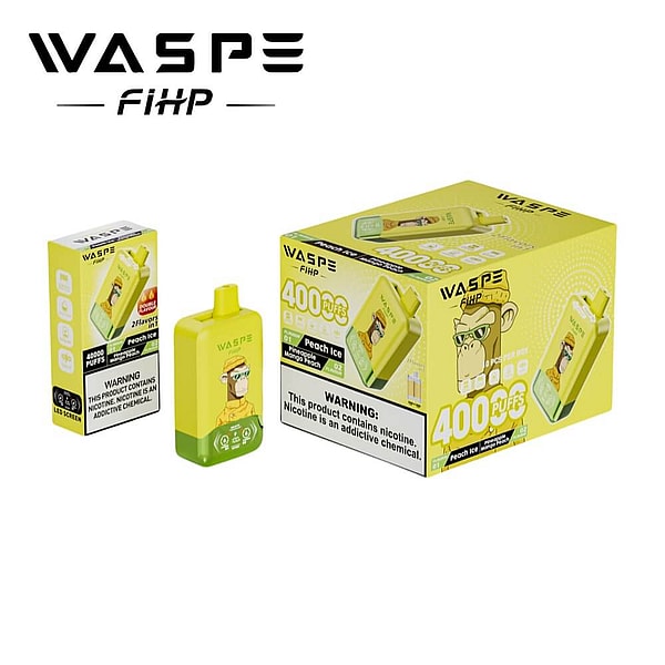 WASPE Double Flavor 40000 Puffs Disposable Vape LED display Type-C 16Flavors 36ml liquid E Cigarette - Image 8