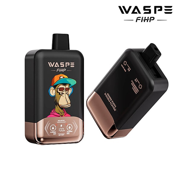 WASPE Double Flavor 40000 Puffs Disposable Vape LED display Type-C 16Flavors 36ml liquid E Cigarette - Image 3