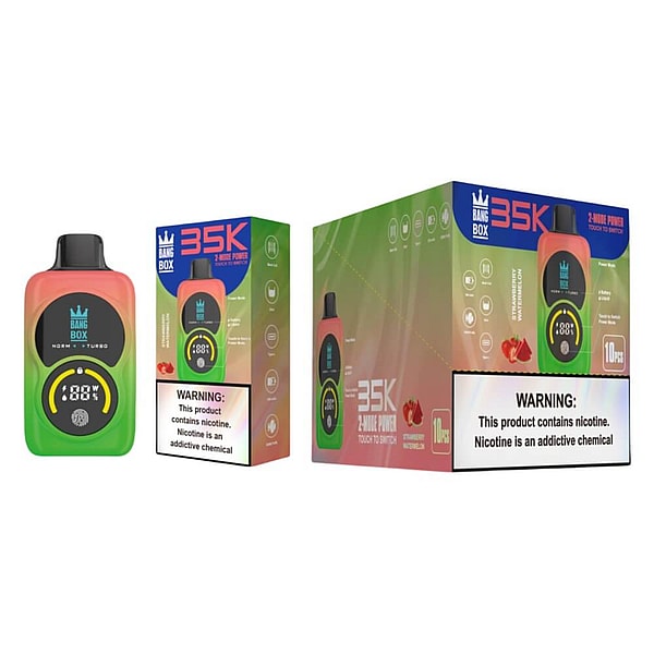 Bang box 35000 Puffs Disposable Vape 3Nicotine 12Flavors Digital screen E Cigarettes free shipping - Image 7