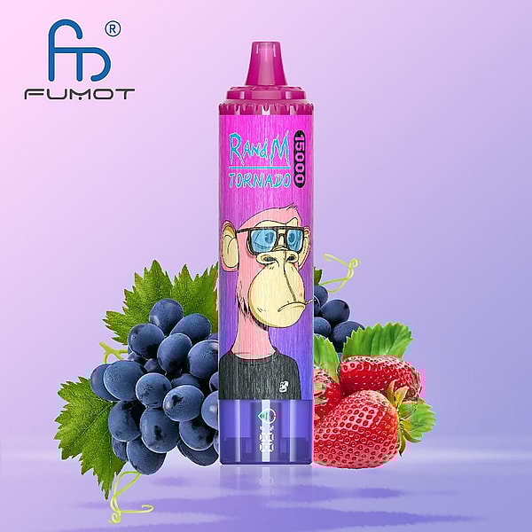 FUMOT RandM Tornado 15000 Puffs Vape 45Flavors in stock Digital screen Disposable E Cigarettes - Image 3