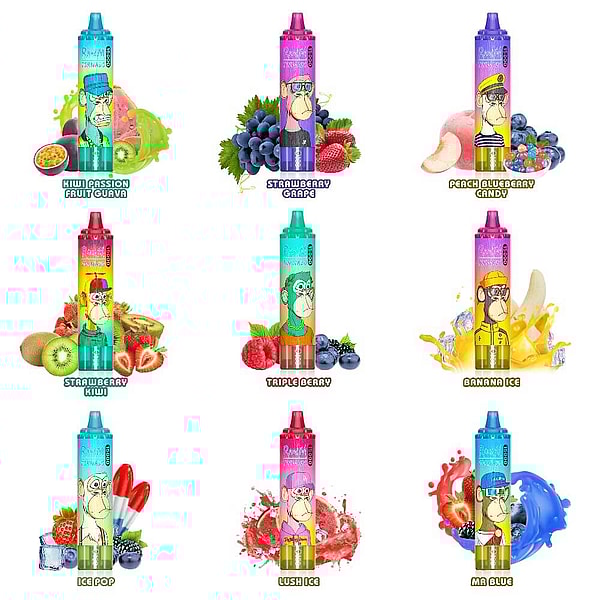 FUMOT RandM Tornado 15000 Puffs Vape 45Flavors in stock Digital screen Disposable E Cigarettes - Image 7